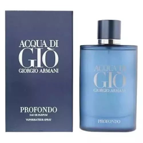 Acqua Di Gio Profondo by Giorgio Armani 3.4 oz Parfum for Men New In Box - KOHINOOR PRIME