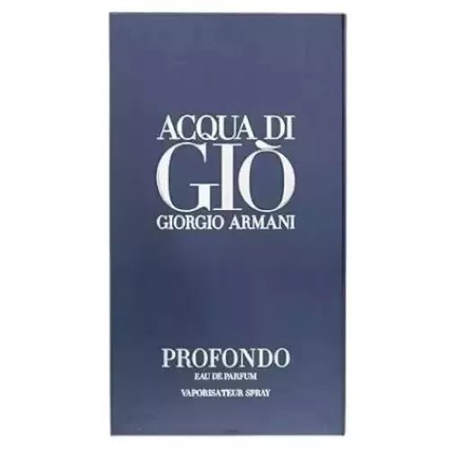 Acqua Di Gio Profondo by Giorgio Armani 3.4 oz Parfum for Men New In Box - KOHINOOR PRIME