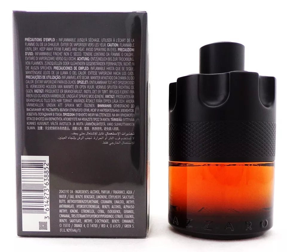 Azzaro The Most Wanted 3.38 oz./ 100 ml. PARFUM Spray for Men New Sealed Box - KOHINOOR PRIME
