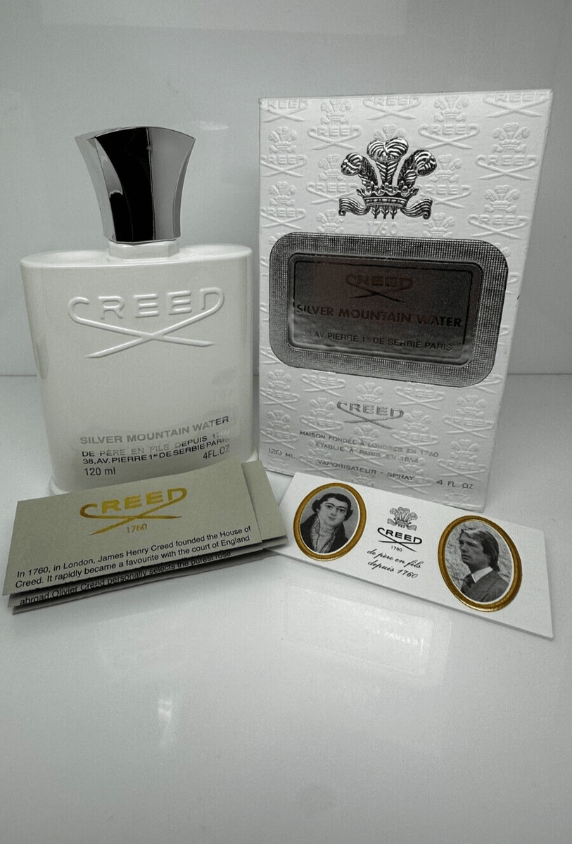 Creed Silver Mountain Water 4.0 oz 120ml Eau de Parfum For Men - KOHINOOR PRIME